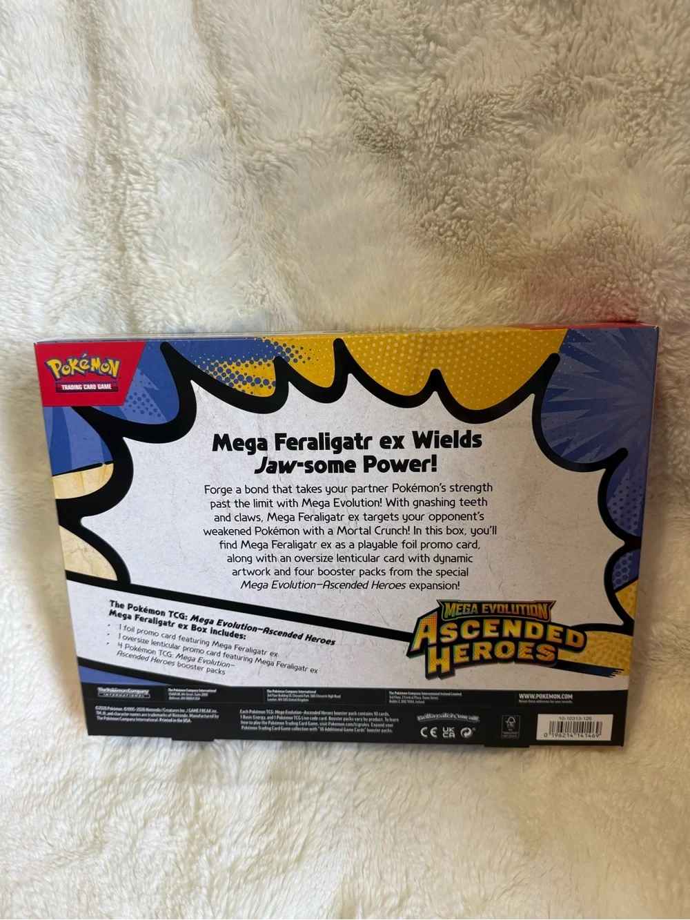 Pokémon TCG: Mega Evolution-Ascended Heroes Mega Feraligatr ex Box